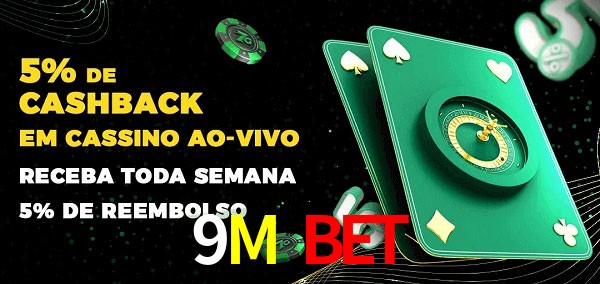 Promoções do cassino ao Vivo 9M Bet
